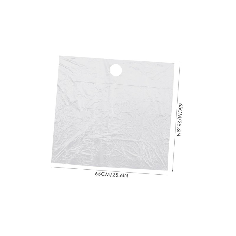 FOMIYES Bathroom Drain Hair Catcher Sheet 20pcs Beard Hair Catchers