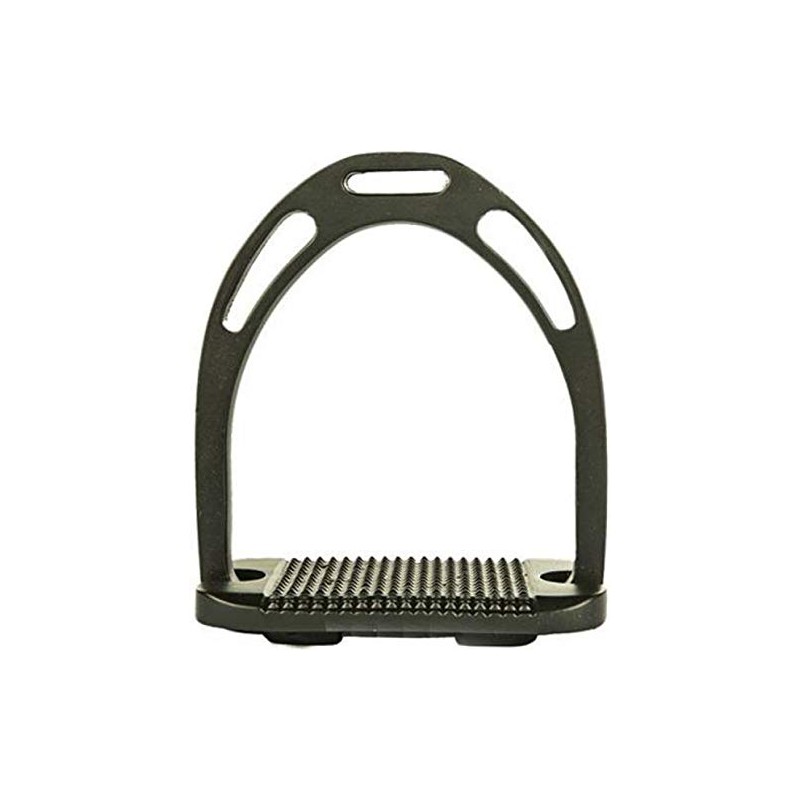 HKM Light Aluminium Stirrups Silver One Size