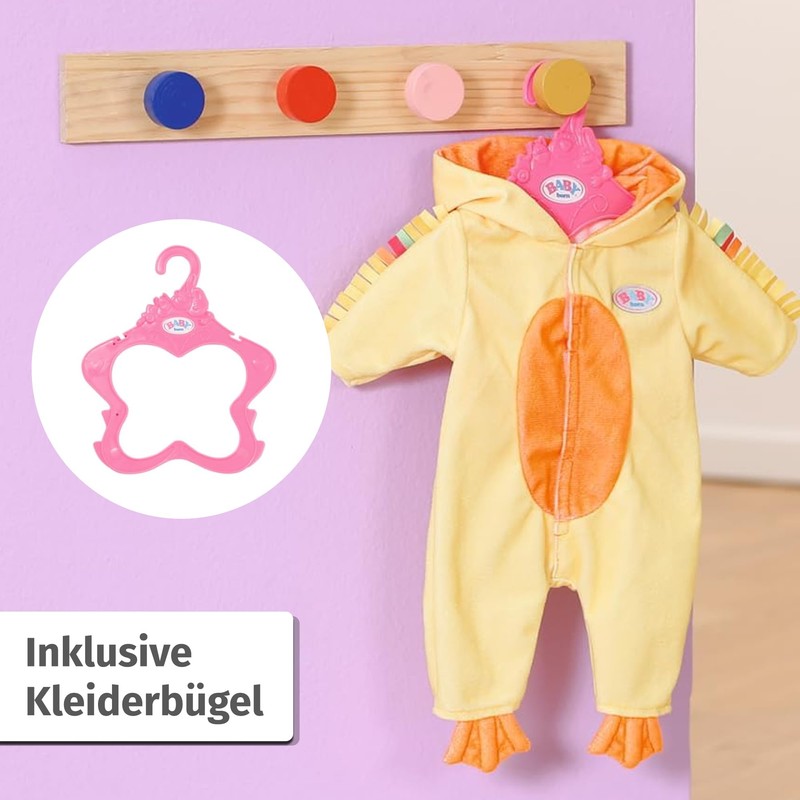 BABY born Zapf Creation 835852 Duck Suit for 43 cm