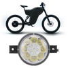 LED Front Headlight Lamp High Low Beam Mode 12V Universal