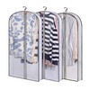Garment bags Suit cover bags for hanging clothes 100cm, Moth