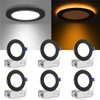 Meconard 6 Pack 4 Inch 5CCT LED Recessed Ceiling Light
