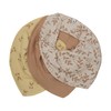 Pippi Unisex Baby Triangular Bib (Pack of 3), Indian Tan