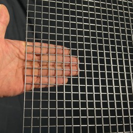 Stainless Steel Hardware Cloth 36"x18"-1/2" 14Ga Heavy Welded Wire Fence Chicken Wire Fencing Metal Screen for Screen Door Mesh,Gopher Trap,Grill,Bird Netting,Pet Screen,Metal Grate,Drain Mesh