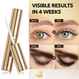 Eyelash Growth Serum, Natural Lash Serum for Thicker, Longer, Fuller Lashes, Strength & Nourishment for Women Eyelash