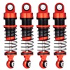 WEFEINO CNC Aluminum Front Rear Shocks Absorber for 1/18 RC