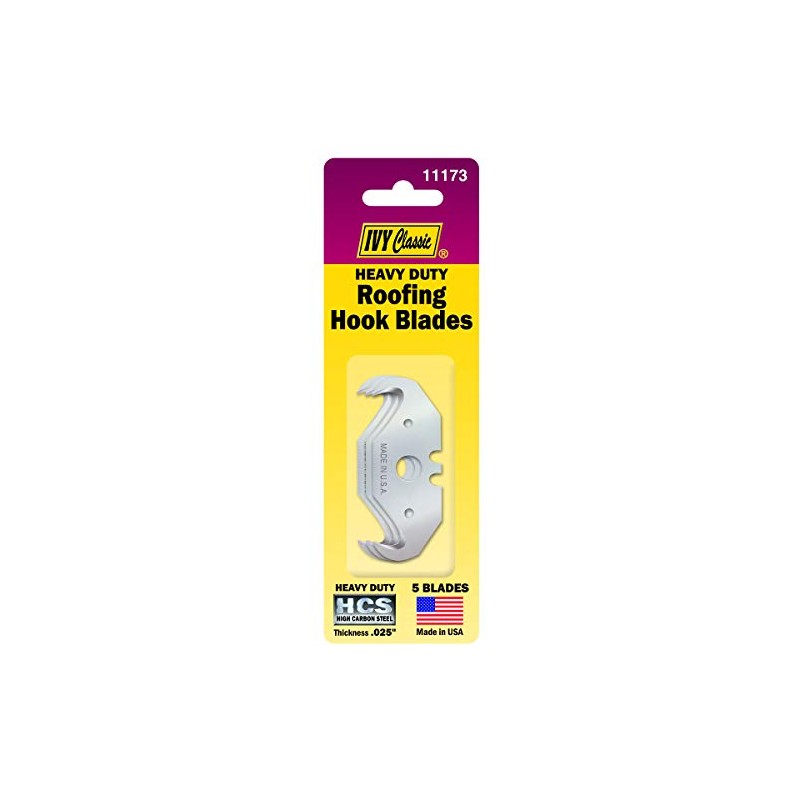 IVY Classic 11173 Heavy Duty Roofing Hook Blades, 5-Pack