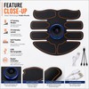 EMS Muscle Stimulator for Home Fitness – Portable Ab, Arm,
