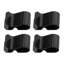 The Lord of the Tools 4 Pcs Car Mud Flaps Protector Holder Mounting Clip Clamps Replacement Part 701821841 Compatible with VW T4 1991-2003 Black