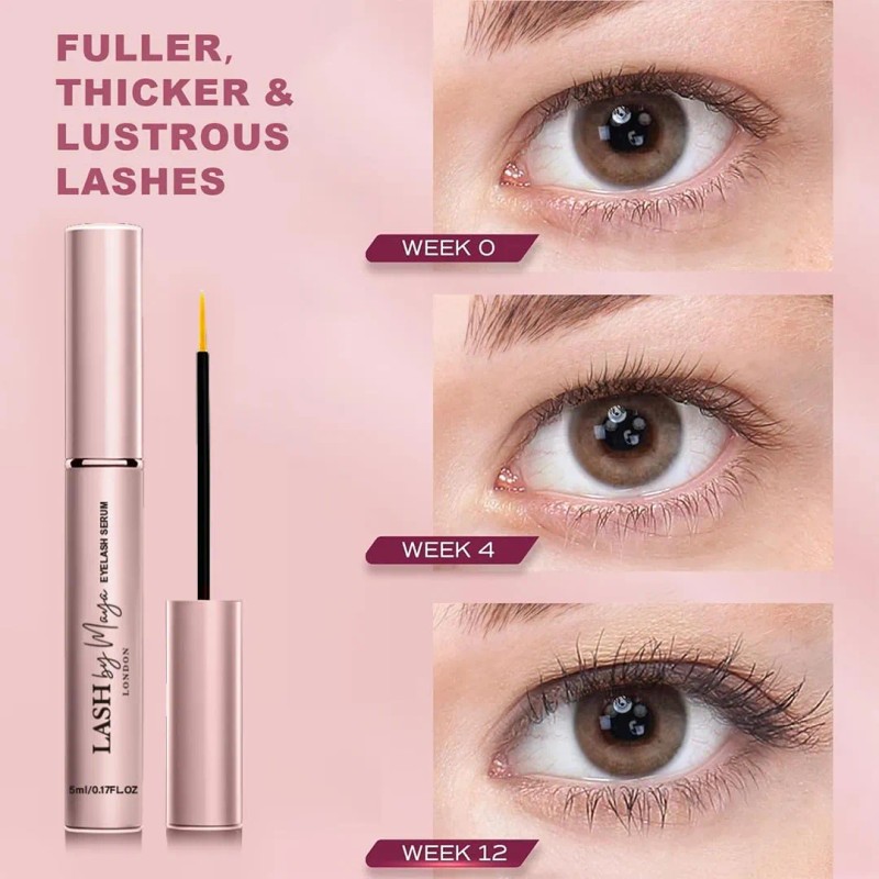Suero Para Pestañas Lash By Maya, Auténtico Y Oficial Lash