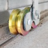 2 Sets 4" V Groove Slide Gate Roller Wheels |