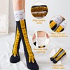Ruizaua Chicken Leg Socks, Cotton Chicken Socks Women Knee High
