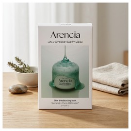 Arencia Holy Hyssop Mask Pack of 5 (2 packs) I agree to the use of personal information / 아렌시아 홀리 히솝 마스크 팩 5매 2개 개인정보 활용에 동의합니다