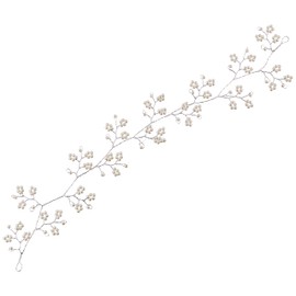 A&A 0.15kg Pearl Flower Hair Comb with Clips