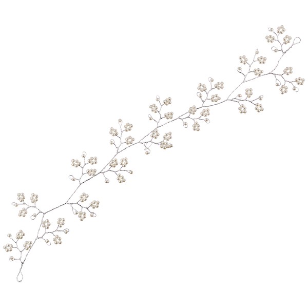 A&A 0.15kg Pearl Flower Hair Comb with Clips