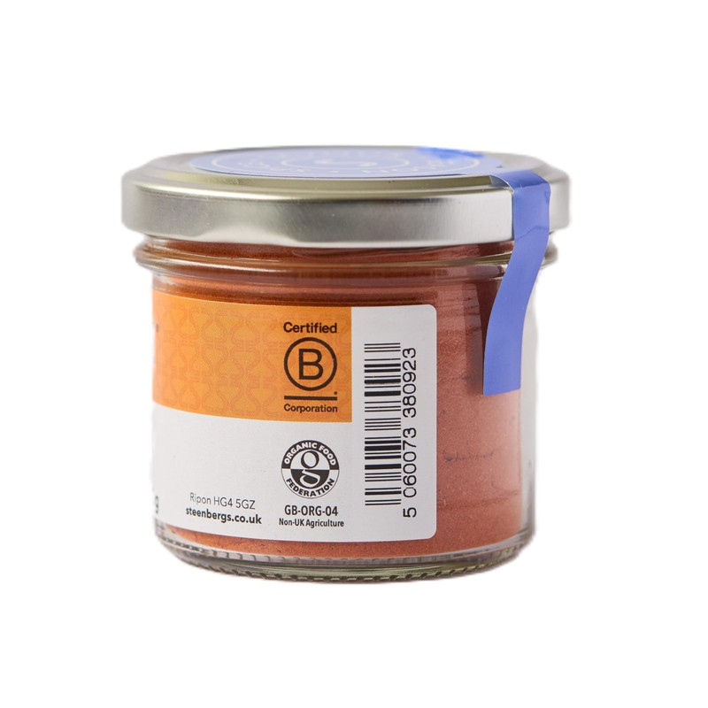 Steenbergs Organic Chilli Powder Standard Jar - 50g