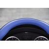 14.25"-15" Steering Wheel Wrap Cover PVC Leather Stitch on with