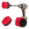 Bring It On Cleaner Drill Brush Attachment Set Three Brushes|