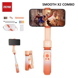 Zhiyun Smooth X2 Combo Phone Gimbal Stabilizer Foldable For Smartphone Gimbal