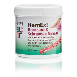 CristinenMoor HornEx! Hornhaut & Schrunden Balsam mit 25% Urea I entfernt zuverlässig überschüssige Hornhaut I normalisiert rissige, sehr trockene Fersen