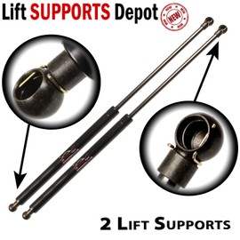 Qty (2) 13mm Metal End Lift Supports 29.5" Extended x 95lbs