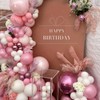 Dusty Pink Balloons, 50pcs Blush Light Pink Double Stuffed Pearl