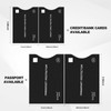 Travel RFID Blocking Sleeves(12 Credit Card Holders & 3 Passport