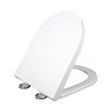 Toilet Seat, Soft Close V Shape Toilet Seat with Adjustable