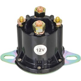 XYZIL 12V 150A 684-1221-012 56131K 5794K-1 Solenoid Motor Relay Compatible with Western Fisher Snow Plow 16160410 1306317 Compatible with Trombetta Powerseal DC Contactor Continuous 4 Terminal