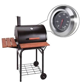 Stainless Steel Roasting Thermometer Barbecue Thermometer Gas Grill Thermometer 60-430°C / 100-800°F Grill Thermometer for All Grills, Smokers and Grill Trolleys