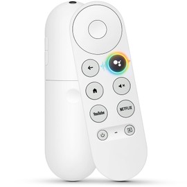Google Chromecast Remote Voice Replacement, G9N9N for Chromecast with Google TV Remote, for Google TV Streamer (Only for Snow Chromecast Google)