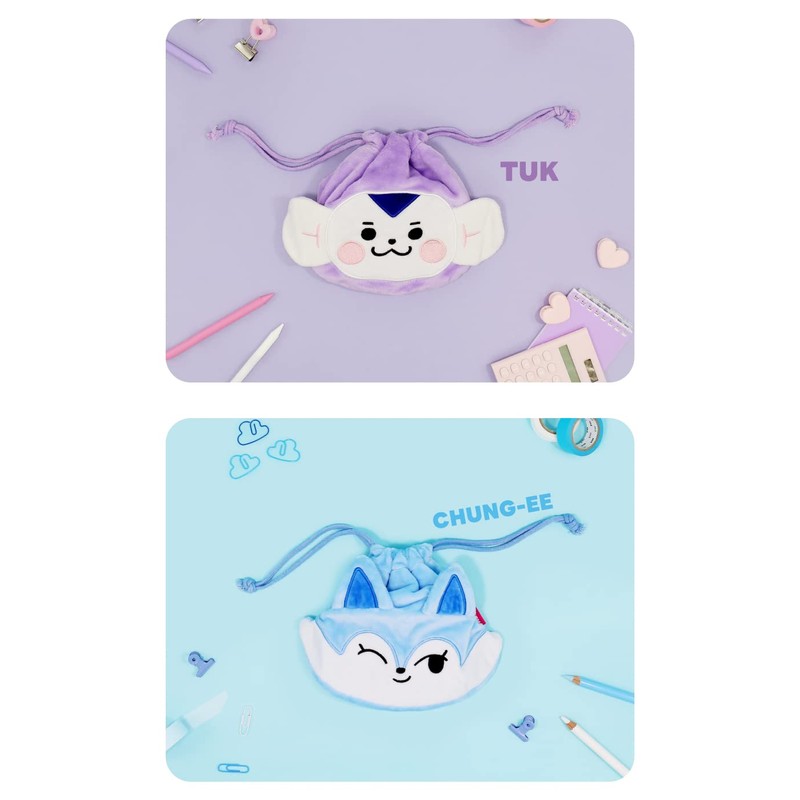 Solomon Shoji WDZY Face Pouch, FACE POUCH (TUK) WDZY-WFP-TK Multicolor