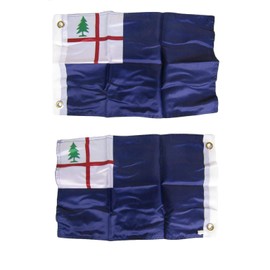 JumpingLight 12x18 Historical Bunker Hill 2ply Double Sided 12"x18" Flag - Quality Flags