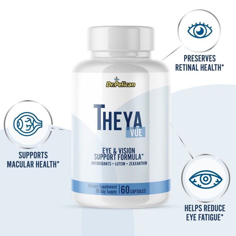 Pelican Vitamins THEYAVUE- Eye Support- 60 Capsules