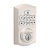Kwikset SmartCode 260 Keyless Electronic Keypad Deadbolt, Microban Protected Keypad,