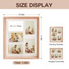 Gmllary 11x14 Collage Picture Frame Natural Wood, 5-4x6 Photo Frame,1