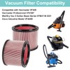 2 Pack Vacuum Filter Replacement Compatible with Vacmaster VF408, VF410P,