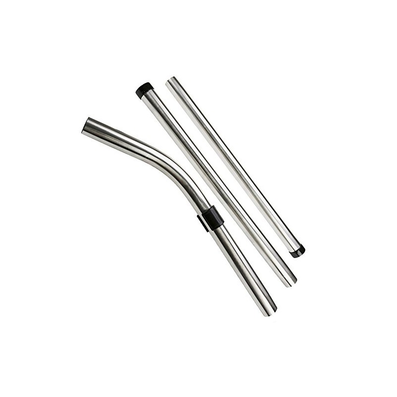 First4Spares Universal Chrome Extension Wand Tubes with Bent Handle for