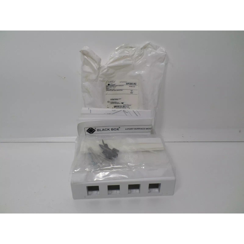 Unbranded/Generic 4 Port Cat6 5E RJ45 Network Surface Mount Box