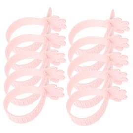 COHEALI 10pcs Toilet Lid Handle Lifter Easy to Use Toilet Seats Handle for Families Touch Design for Public Restrooms Convenient Bathroom Accessory for Elderly