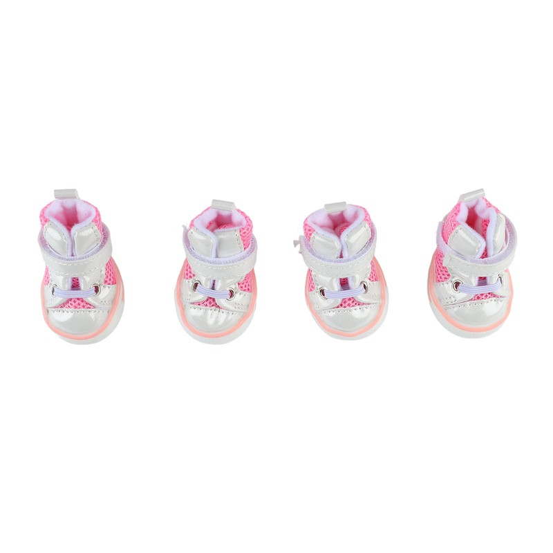 Dog Shoes Spring Summer Stylish Cute Breathable Mesh Slip Resistant