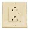 Leviton 5280-I 15-Amp, 125-Volt, Decora Plus Duplex Receptacle, Straight Blade,