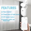 1pc Tuya Smart Curtain Motor BT Voice Control Switch Electric