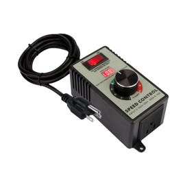 amleso Motor Speed Controller Fan Speed Adjustment Power Tool Speed Control for 100V-120V Inline Duct Fan Heavy Duty Speed Regulator