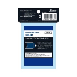 Acras Trading Card Sleeve 370860 Rugged Mat Color Blue