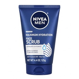 Lavado facial con exfoliante Nivea for Men, tubo de 4.4 onzas