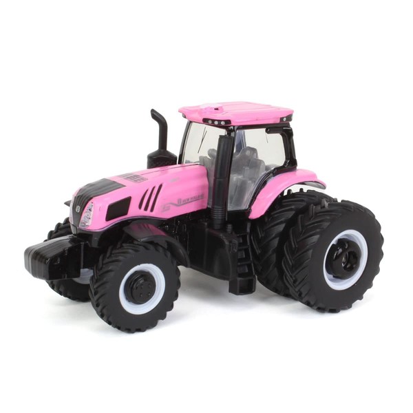 ERTL 1/64 Pink New Holland Genesis T8.380 Tractor with Rear