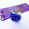 TINYOUTH 24k Gold Forever Rose, 24K Blue Rose Gold Plated