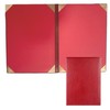 Kaori de Cover Certificate Holder b5 File Menu Bi-Fold PU