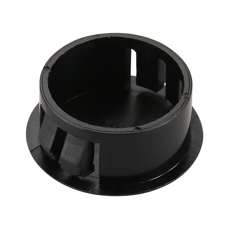 Baomain 25-Pack Plastic Hole Plugs Black 7/8" (22mm) Locking Hole